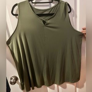 Olive Green tank top